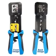 RJ45 Crimp Tool for Cat6 Cat5e Cable Ethernet Network Wire Crimper RJ11 RJ12