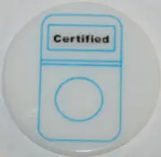Proxy Coin for US Quarters, represents a certified coin in a collection 24 mm