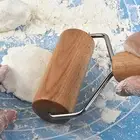 Dough Roller Non-slip Easy to Handle Wooden Pastry Pizza Roller Durable