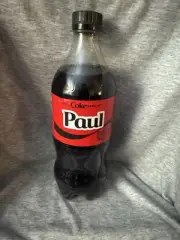Share a Coke with Paul 2025 Personalized Gift Coca~Cola Bottle 20oz Zero