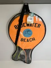 Bluewater Beach Paddle Ball Game - Paddle Ball Set| Premium Set of 2 Paddle Ball
