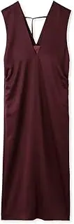 [Lily Brown] LWFO234013 Women's Bandeau Set Drape Prong Dress