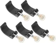 PartyKindom 5pcs Trekking Pole Lock Clips External Handle Replacement for Hiking Poles Easy Installation Stable Fixation Suitable for Walking Sticks and Trekking Accessories