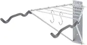 Pablo Monet Folding Bike Wall Mount Rack Storage for Garage Indoor
