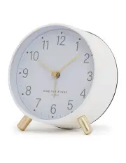 [One Six Eight London] Maisie White Silent Alarm Clock