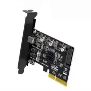 USB 3.2 Gen2 -C 20Gbps USB-C to PCI-E 4X Express Card Adapter for Desktop Mot...