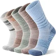 [ANTSANG] Fuzzy Socks Soft Warm Fluffy Cute Cozy Winter Slipper Christmas Strip Socks Men Boys Women Girls Unisex 4 Pack