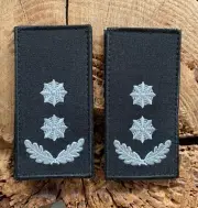 Shoulder straps Police of Ukraine - Lieutenant Colonel