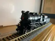 B.L.I. #6701 P.R.R. E-6 4-4-2 Steam Loco #68 Pre War w/DCC & Sound H.O. 1:87