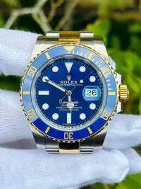 在飛比找Yahoo!奇摩拍賣優惠-勞力士 ROLEX  型號116613LB  半金藍水鬼 錶