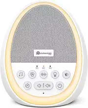 Dreamegg White Noise Machine - Baby Sleep Soother with Night Light