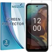 [MEZON] [3 Pack] Ultra Clear Screen Protector Film for Nokia XR21 – Case Friendly, Shock Absorption (Nokia XR21, Clear)
