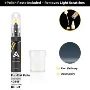 Touch Up Paint For Fiat Palio 408/B Blu Jet With Polish Paste