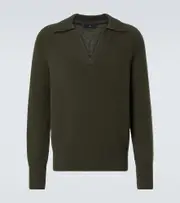 [Arch4] Arch4 Mr Clifton Gate cashmere polo sweater AU 93 green