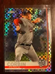2019 Topps Chrome XFractor Refractor Patrick Corbin #163