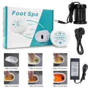 Healifeco Ionic Foot SPA At-Home Detox Cleanse Bath Machine Regain Health C