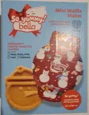 So Yummy Bela Mini Snowman ⛄️ Waffle Maker (Target Exclusive) Brand New