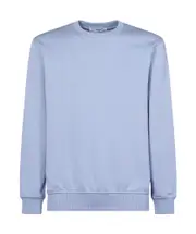 crew-neck sweatshirt L,M Blue