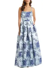 Morgan Brocade Gown