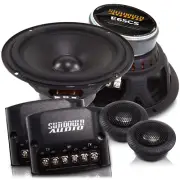 SUNDOWN AUDIO E-Series E-6.5CS Component Speaker Set
