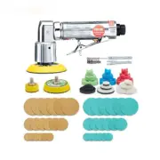 Mini AirGrinder Orbital Pneumatic Grinding Machine Set for Polishing AirOperated