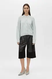 Denys Wool Knit Cardigan in Ice - CAMILLA AND MARC® C&M