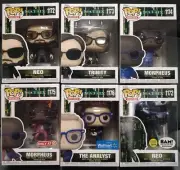 The Matrix Resurrections Full set of 6 Pop Vinyls Neo, Trinity, Morpheus +