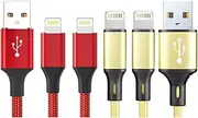 iPhone Cable 1M 2pack, FIME. iPhone Charger Cable MFi Certified USB A to iPhone Cable iPhone Charging Cable Fast Charging Cord with iPhone 14 13 12 11 Pro Max Mini XS XR X 8 7 Plus iPad (Gold)