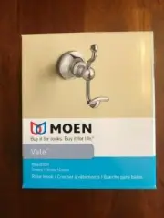MOEN Vale Double Robe Hook in Chrome DN4403CH, Brand NEW in original box