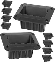 CANIGHT Speaker Supplies 10pcs Plastic Handles Amplifier Handle Replacement for Strong Professional Look