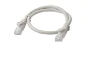 8WARE Cat6a UTP Ethernet Cable 0.5m 50cm Snagless Grey