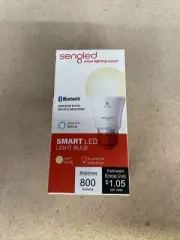 Sengled Smart Bluetooth MESH LED Soft White A19 Bulb - Soft White - New