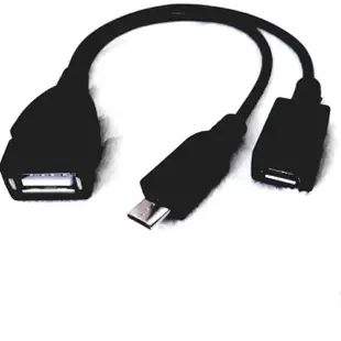 【Ainmax 艾買氏】USB母轉micro 公轉micro 母傳輸線(支援USB 2.0)