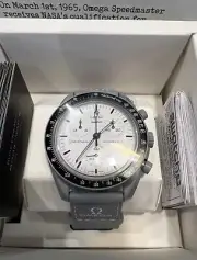 Omega X Swatch 1965 Moon Swatch Comes with Original Reciept.
