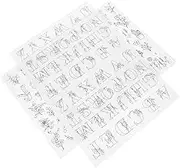 ARTIBETTER 2Pcs Water Soluble Embroidery Stabilizers for DIY Sewing Embroidery Patterns Support for Crafting Easy to Use Stabilizer for Projects for Embroidery and Repair