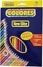 Sophistik 18 Color Pencil Set – Premium, Vibrant Colors for Sketching, Drawing & Coloring, Smooth Blending Pencils for All Skill Levels (1)