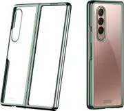 Samsung Galaxy Z Flip 3 Cover Case Brushed TPU Case - Green