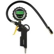 Digital Tire Inflator with 200 PSI Pressure Gauge for Testing Tire Pressure
