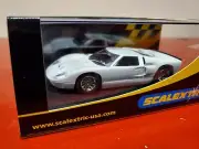 Scalextric C2473T Ford Gt40 MkII "plain White" 1/32 Slot Car Mid America