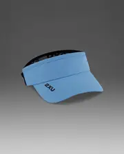 Performance Visor, 2XU, OSFA, Azure Blue/Black, Unisex