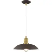Livex Lighting 41193-07 Allison Mini Pendant Bronze