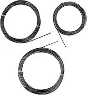 BEADNOVA Bonsai Training Wire 98 Feet Black Plant Training Aluminium Bonsai Tree Wire for Plant (Black, 1.5mm, 30m)