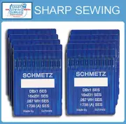 100 SCHMETZ 16X257 SIZE#10BP/ 70 LOCKSTITCH BALL POINT NEEDLES DBX1 1738 287WH