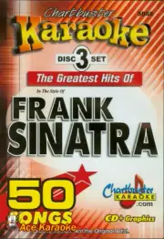 Chartbuster Karaoke CDG CB5058 - Hits of Frank Sinatra