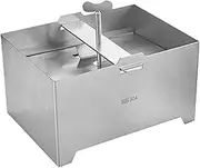 Tofu Press, Sturdy Stainless Steel Tofu Mold with Drain Hole and Drip Tray, Maker Fast & Efficient Water Removal Paneer Press for Paneer//Cheese Making, Mold
