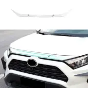 Strip Trim ABS Chrome 1PCS Front Engine Hood Grille For Toyota RAV4 2019-2022 (for: Toyota)