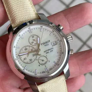 錶現不凡～TISSOT/天梭 PRC200 自動計時碼表錶/9成新