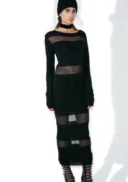 [Glamorous] Afterlife Cut-Out Maxi