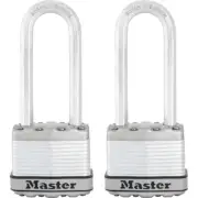 Master Lock M1XTLJCCSEN Magnum Laminated Stainless Steel Padlock 1-3/4 in.