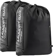 Large Drawstring Bag 60x45cm, Durable Sports Cinch Backpack Drawstring Gym Sackpack, Multipurpose Storage Workout String Bags for School Gym Laundry Wardrobe Swimming Beach Travel